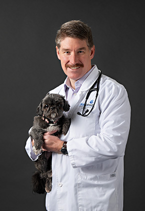 Dr. Kristopher Sharpe is an internal medicine veterinarian at BluePearl Pet Hospital.