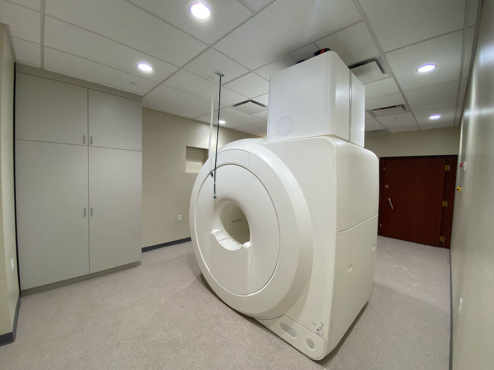 the MRI at the BluePearl Pet Hospital in Northfield.