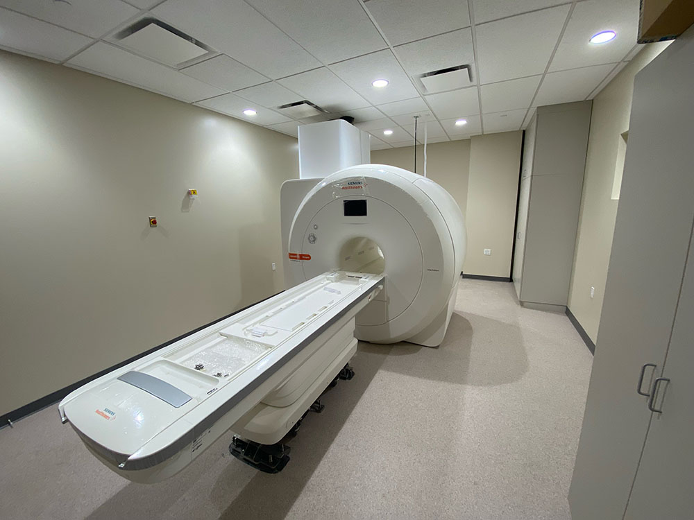 the MRI at the BluePearl Pet Hospital in Northfield.