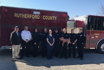 Rutherford county firefighters train for CPR