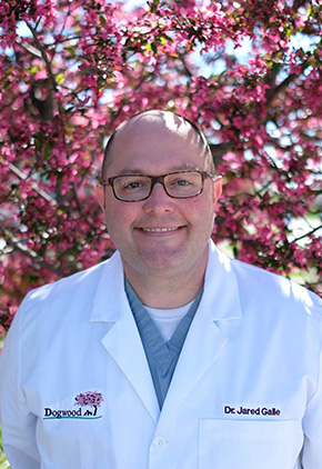 Dr. Jared Galle is a board certified veterinary neurologist at BluePearl Pet Hospital in Farmington, Michigan.