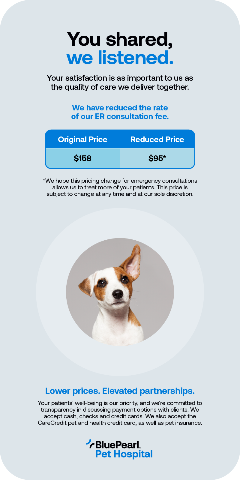 BluePearl Updated Pricing