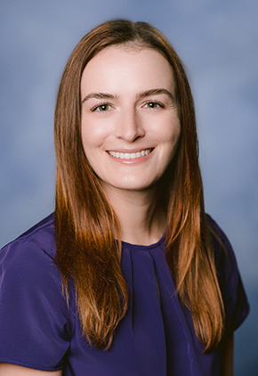 Dr. Josephine Gendler smiles for a professional headshot. She is wearing a navy blouse.